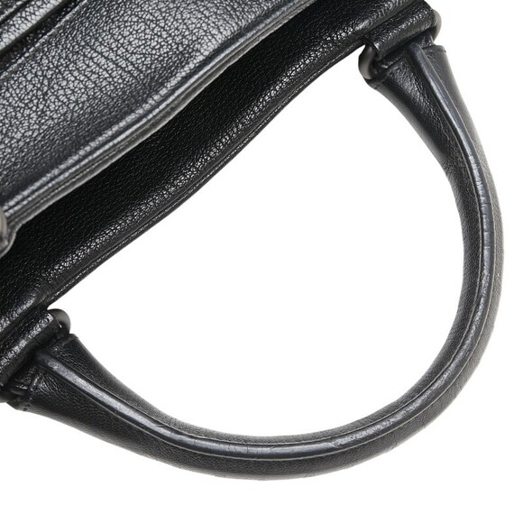 Bottega Veneta black leather business bag - Picture 4 of 8